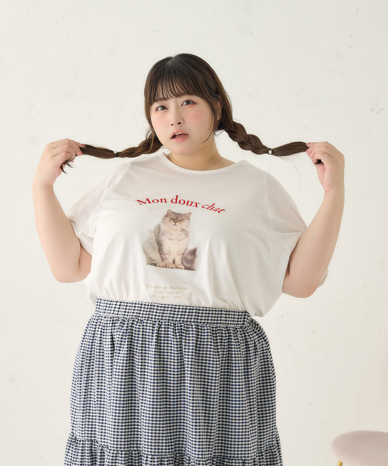 CAT T-SHIRT/ねこちゃんTシャツ|Louiosy ルオシー