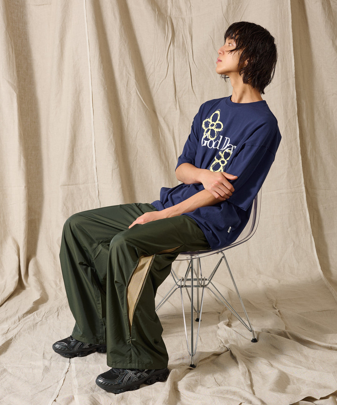 WETTEMPT｜ウィテンプト】SIDE ZIP KNEE TUCK PANTS / サイドジップニータックパンツ – favclo.