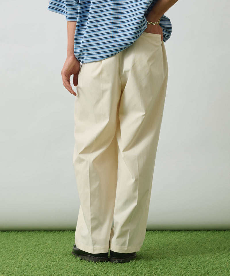 【WETTEMPT｜ウィテンプト】　2 TUCK EASY CHINO SLACKS /ツータックイージーチノスラックス