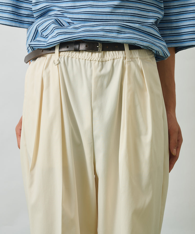 【WETTEMPT｜ウィテンプト】　2 TUCK EASY CHINO SLACKS /ツータックイージーチノスラックス