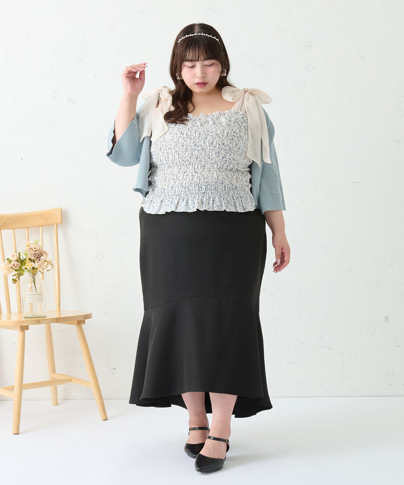 ASSORT SHIRRING CAMI/アソートシャーリングキャミ