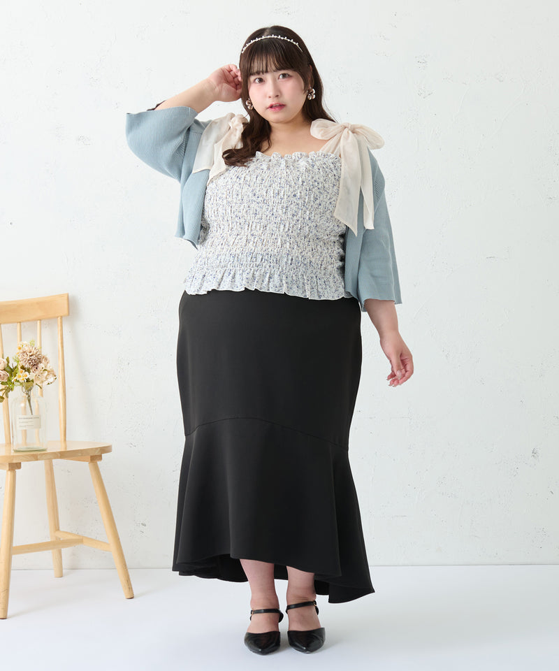 ASSORT SHIRRING CAMI/アソートシャーリングキャミ