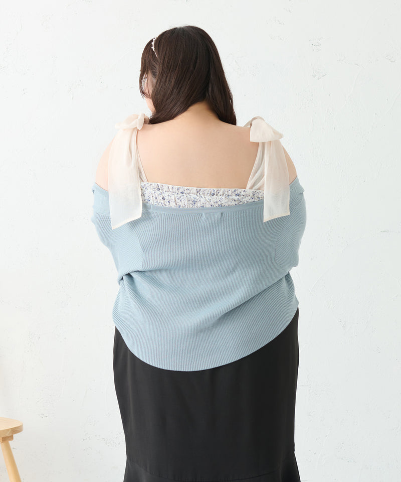 ASSORT SHIRRING CAMI/アソートシャーリングキャミ