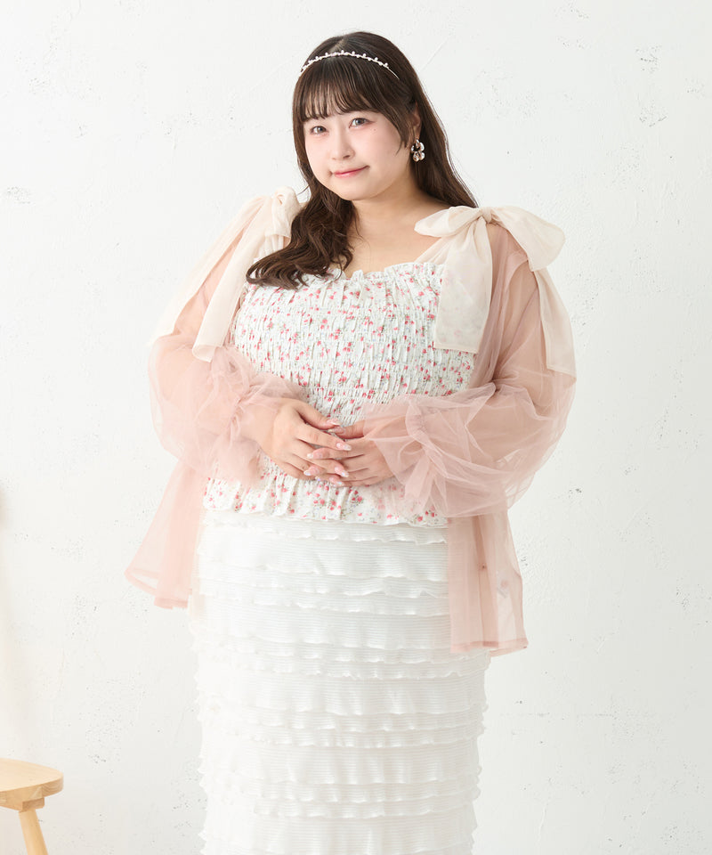 MULTI WAY TULLE BLOUSE SET/マルチウェイチュールブラウスセット