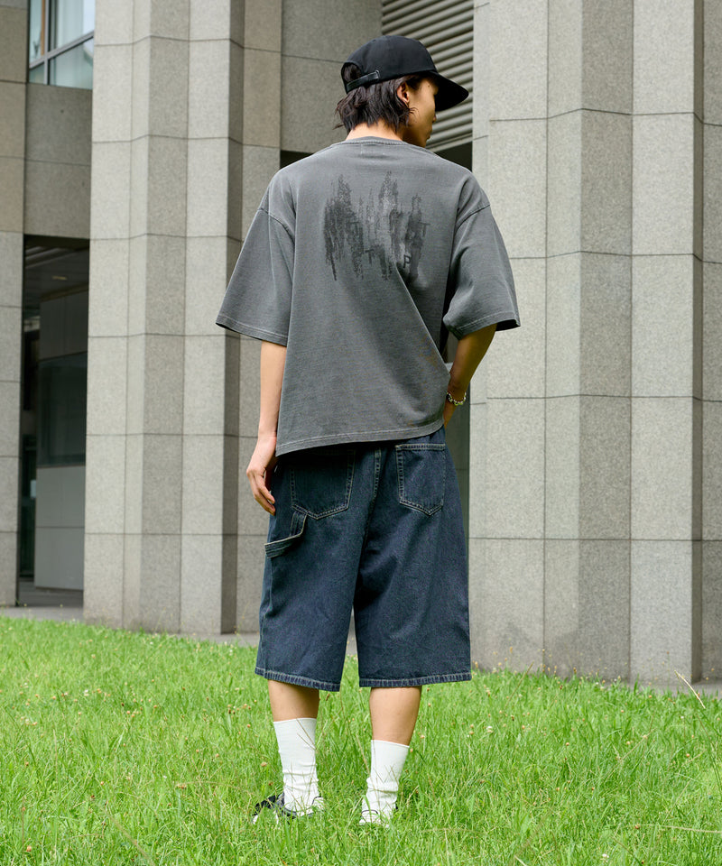 【WETTEMPT｜ウィテンプト】PIGMENT BACK LOGO TEE / ピグメントバックロゴT