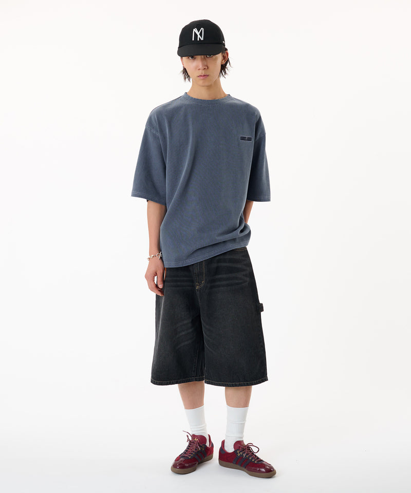 【WETTEMPT｜ウィテンプト】PIGMENT BACK LOGO TEE / ピグメントバックロゴT