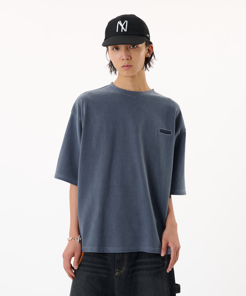 【WETTEMPT｜ウィテンプト】PIGMENT BACK LOGO TEE / ピグメントバックロゴT