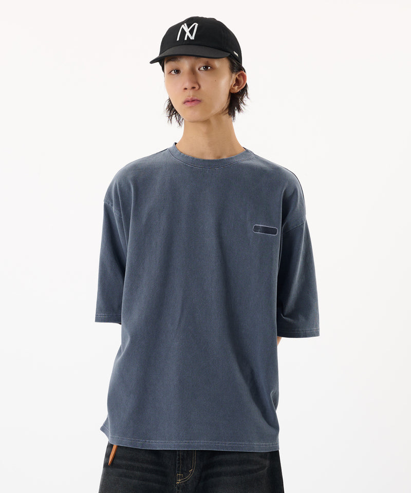 【WETTEMPT｜ウィテンプト】PIGMENT BACK LOGO TEE / ピグメントバックロゴT