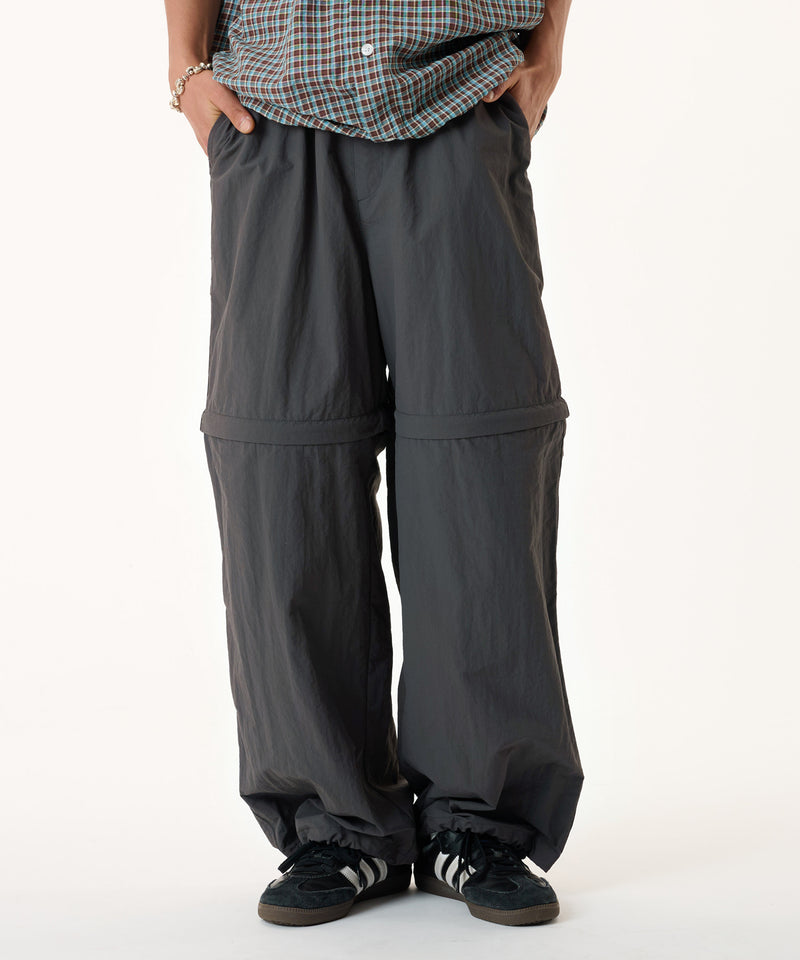 【WETTEMPT｜ウィテンプト】DETACHABLE NYLON WIDE PANTS / デタッチャブルナイロンワイドパンツ