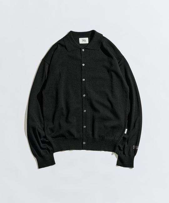 【WETTEMPT｜ウィテンプト】HIGH GAUGE L/S KNIT SHIRT / ハイゲージL/Sニットシャツ