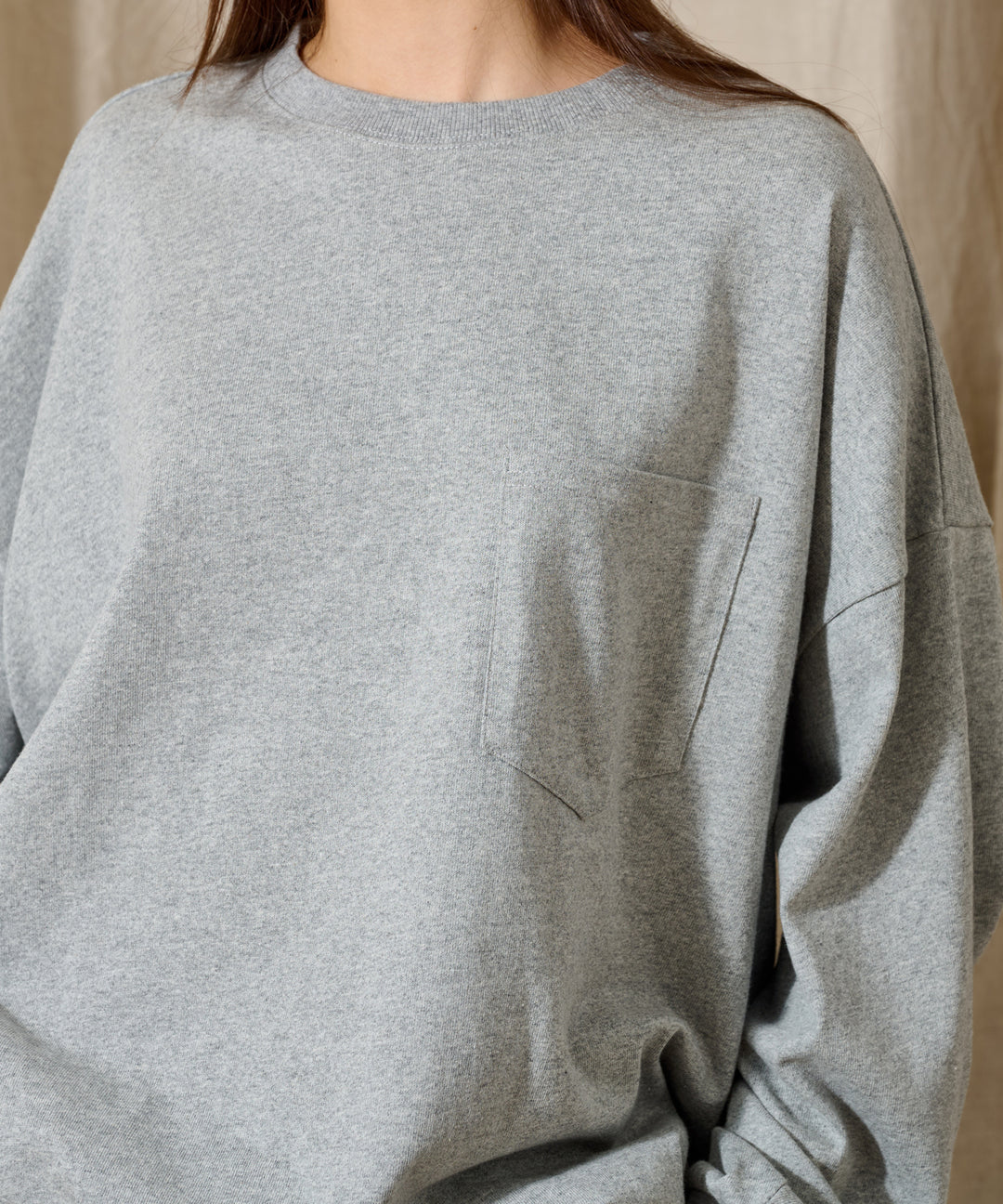 WETTEMPT｜ウィテンプト】OVERSIZED DRAW CORD LONG TEE