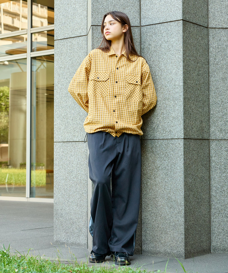 【WETTEMPT｜ウィテンプト】SIDE SWITCHING SLACKS /サイド切り替えスラックス