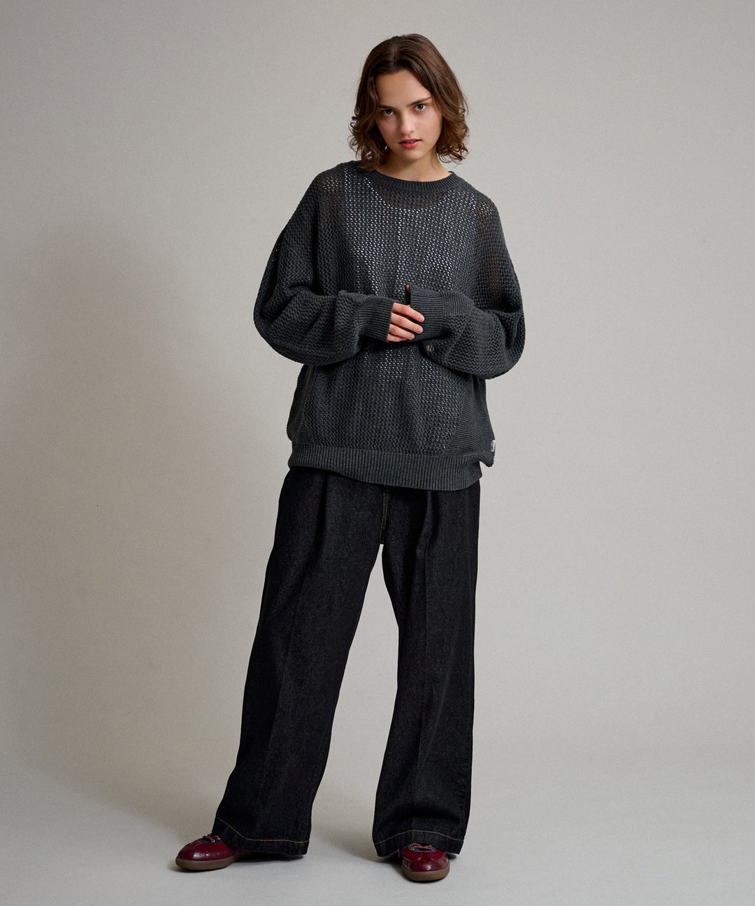 WETTEMPT｜ウィテンプト】LOOSE MESH KNIT / ルーズメッシュ