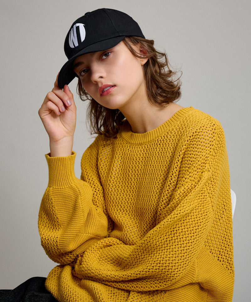 【WETTEMPT｜ウィテンプト】LOOSE MESH KNIT / ルーズメッシュニット