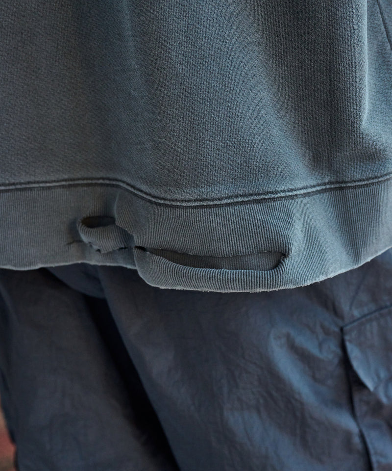 【WETTEMPT】PIGMENT DAMAGE SWEAT / ピグメントダメージスウェット