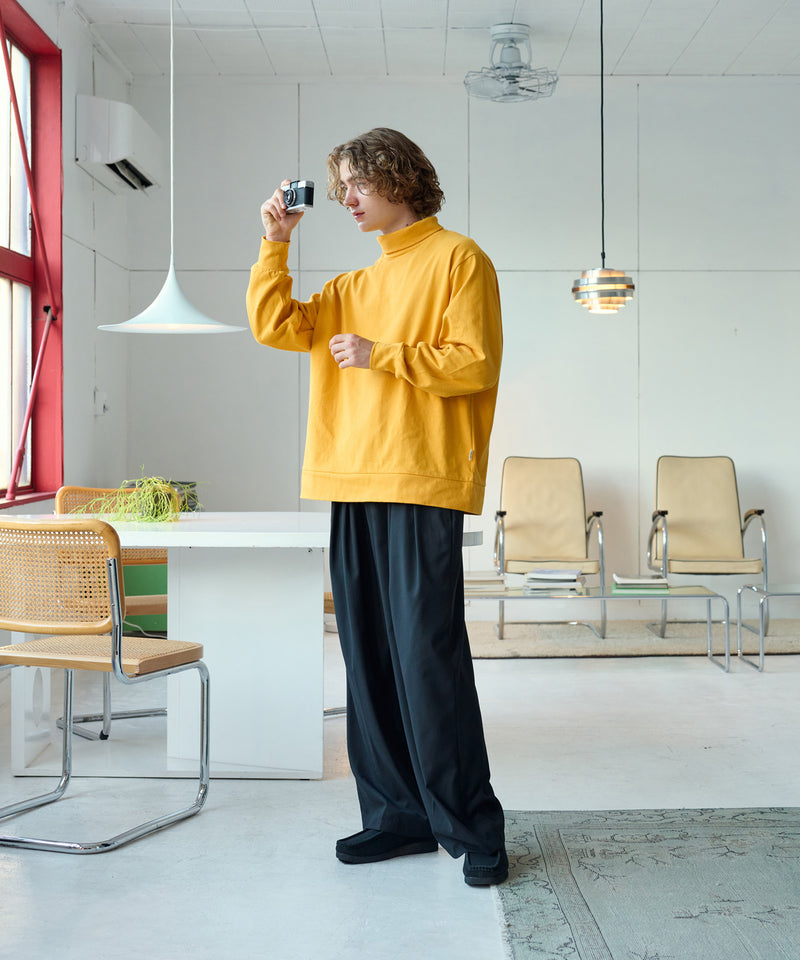 【WETTEMPT】BASIC TURTLE NECK LONG TEE /ベーシックタートルネックロンT