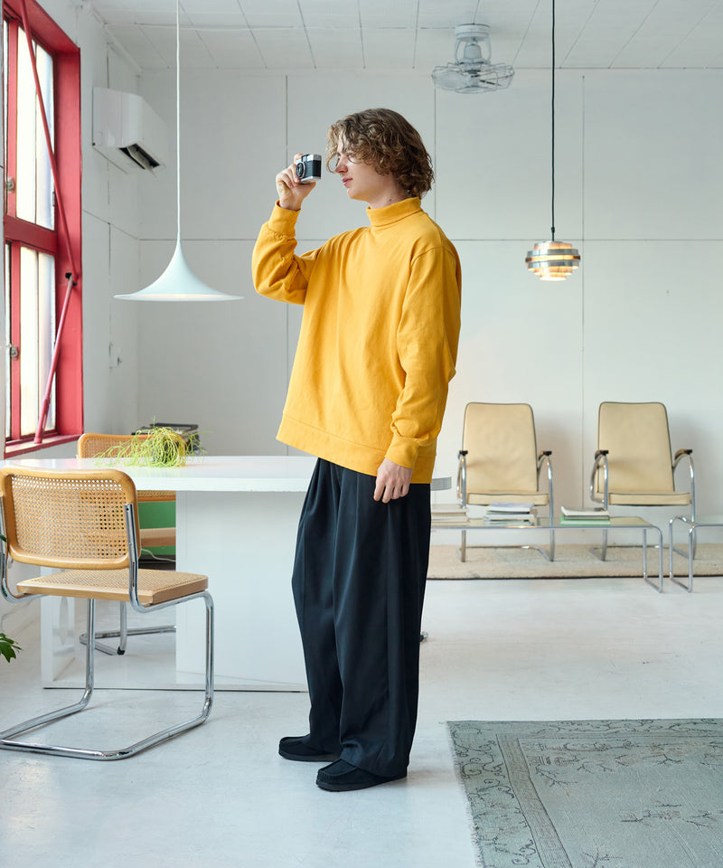 【WETTEMPT】BASIC TURTLE NECK LONG TEE /ベーシックタートルネックロンT