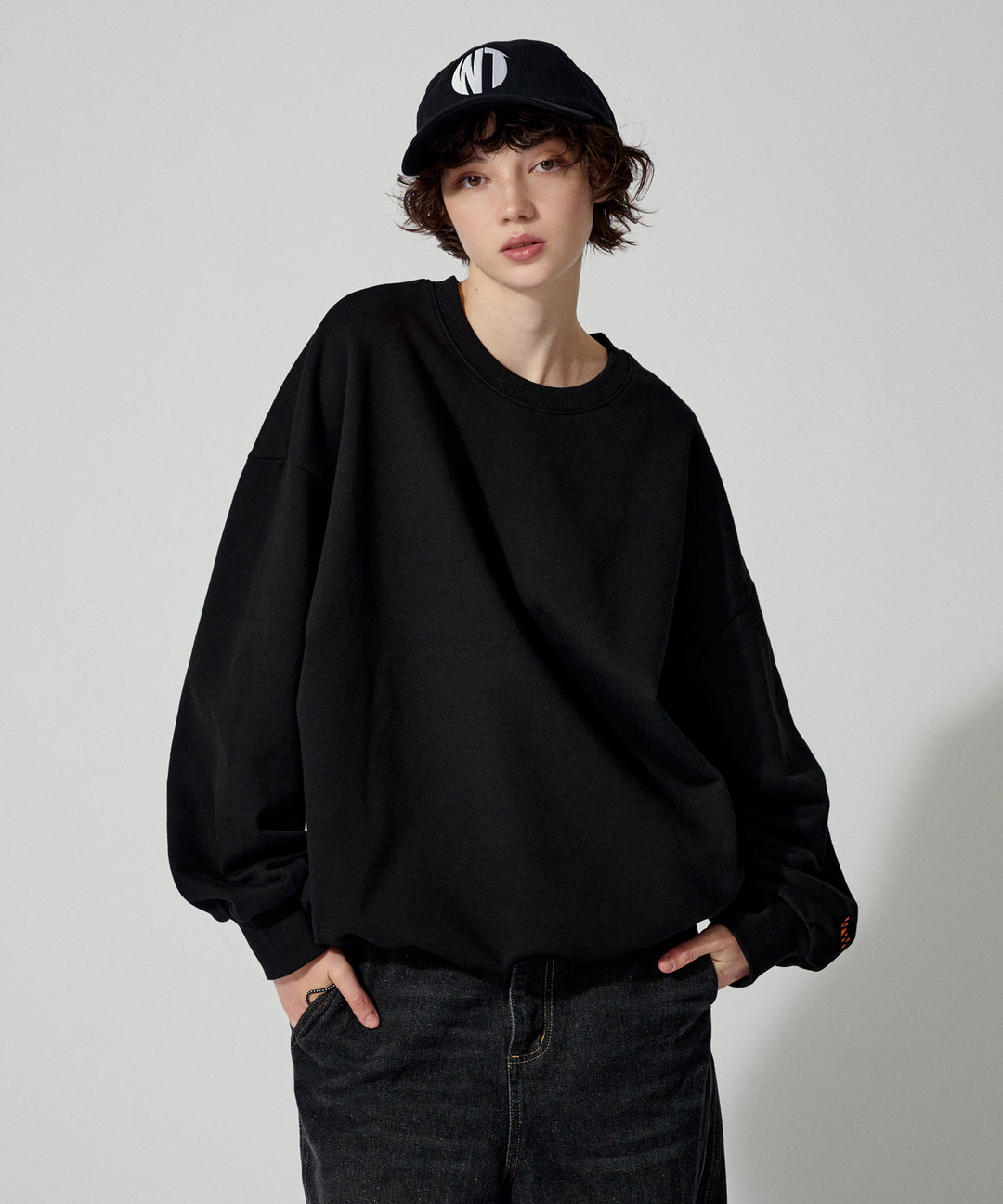 WETTEMPT｜ウィテンプト】HEAVY WEIGHT DRAW CORD SWEAT