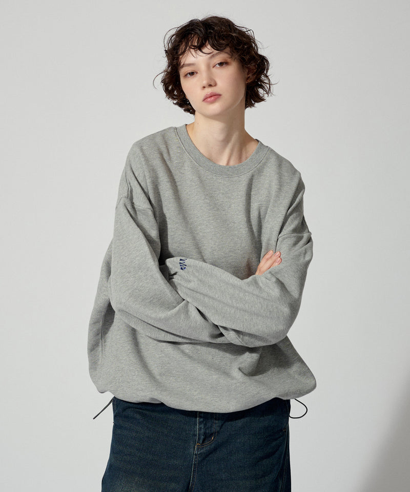 【新色追加】【WETTEMPT｜ウィテンプト】HEAVY WEIGHT DRAW CORD SWEAT / ヘビーウェイトドローコードスウェット