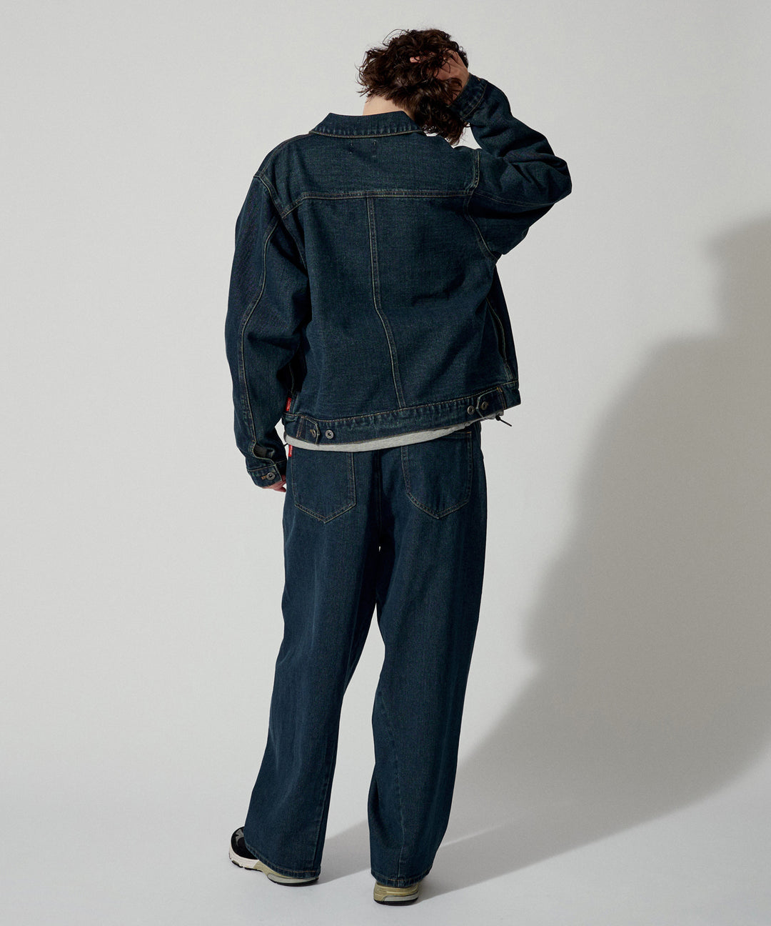 WETTEMPT ヴィンテージウォッシュワイドデニムパンツ WETTEMPT（ウィテンプト）の「VINTAGE WASH WIDE DENIM PANTS