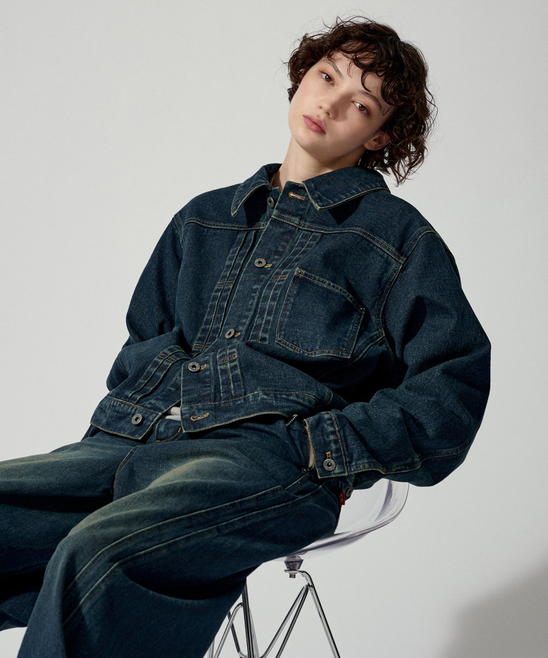 WETTEMPT｜ウィテンプト】 VINTAGE LIKE DENIM JACKET