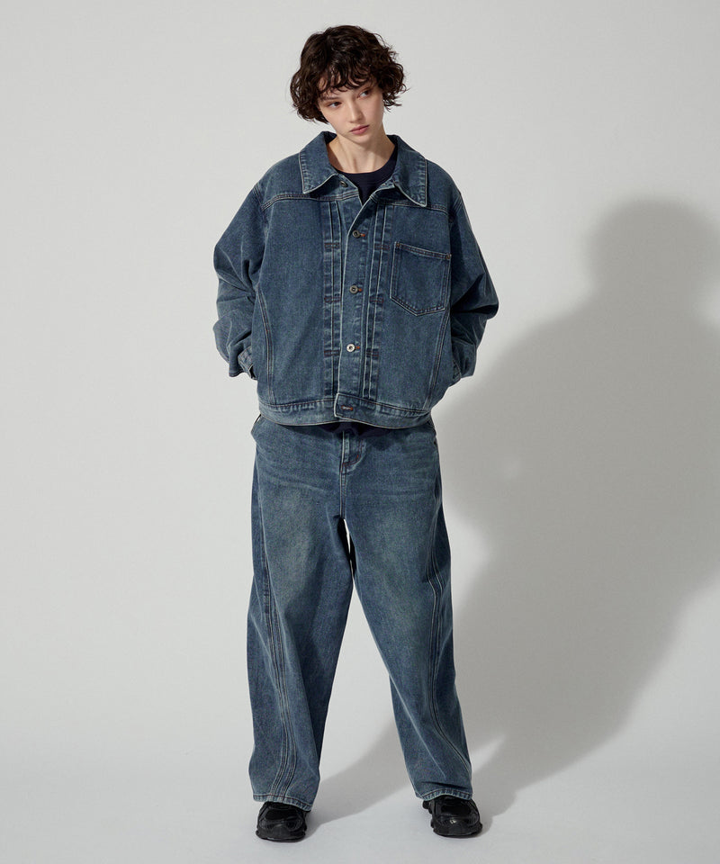 【WETTEMPT｜ウィテンプト】 VINTAGE LIKE DENIM JACKET / ヴィンテージライクデニムジャケット