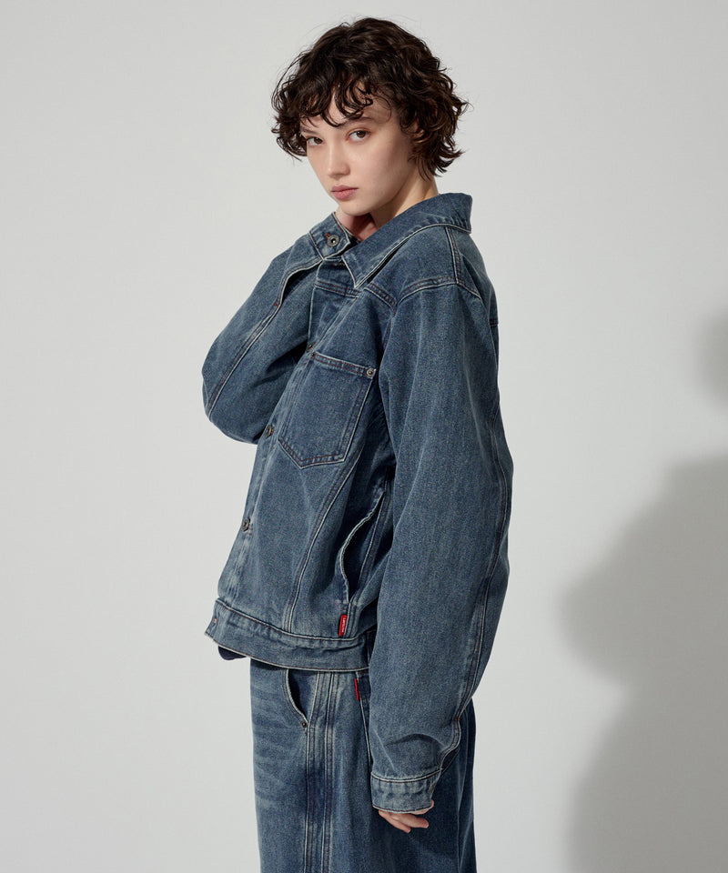 【WETTEMPT｜ウィテンプト】 VINTAGE LIKE DENIM JACKET / ヴィンテージライクデニムジャケット