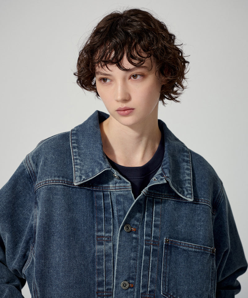 【WETTEMPT｜ウィテンプト】 VINTAGE LIKE DENIM JACKET / ヴィンテージライクデニムジャケット