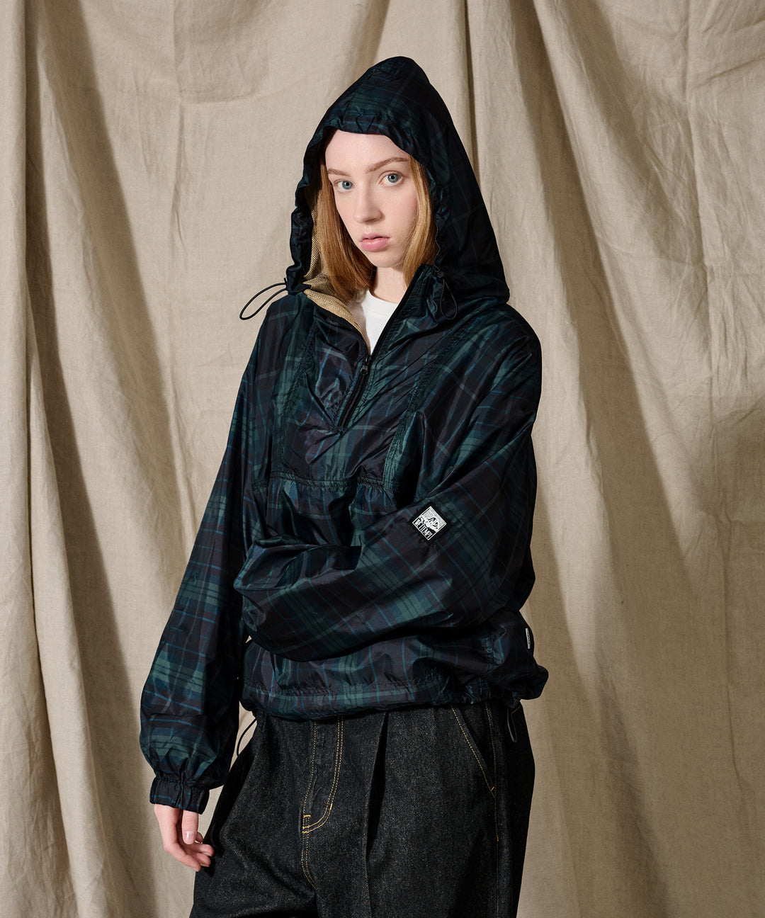 WETTEMPT｜ウィテンプト】CHECKED ANORAK PARKA / チェック