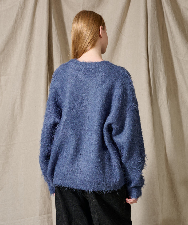 新色追加【WETTEMPT｜ウィテンプト】WOOL MIXED PERM SHAGGY KNIT /ウールミックスパーマシャギーニット