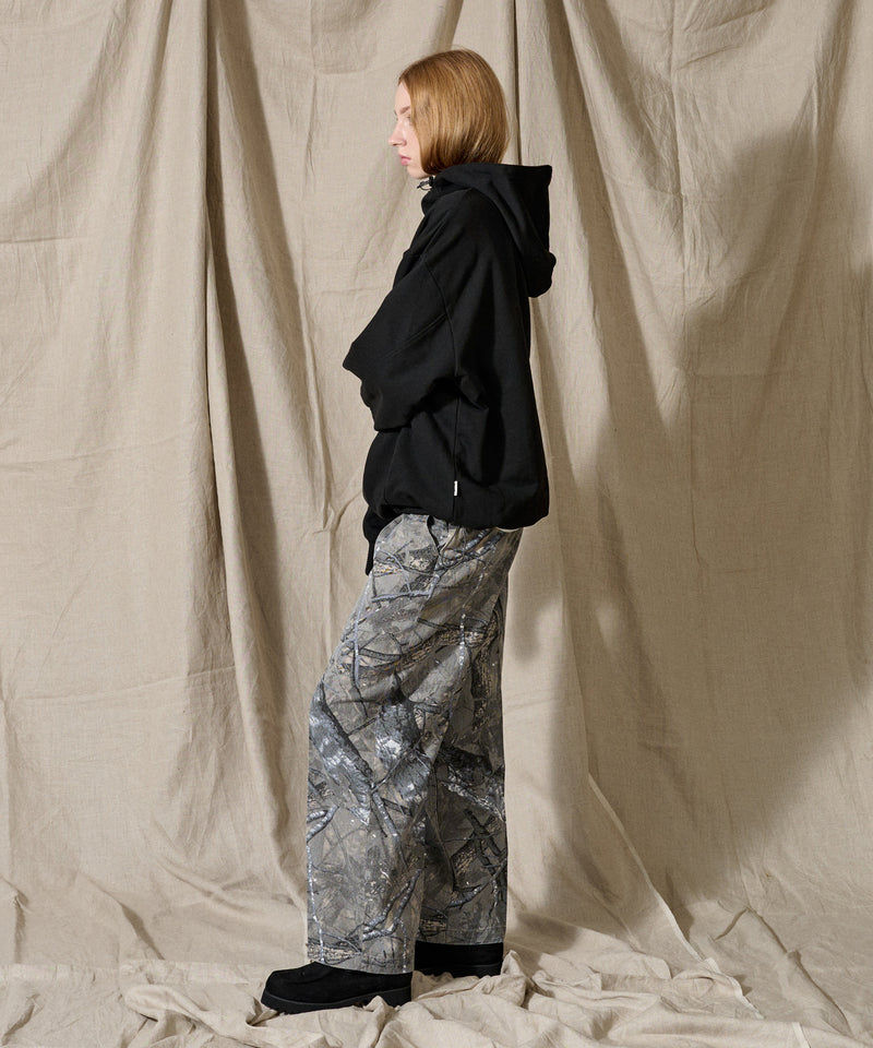 【WETTEMPT｜ウィテンプト】　1 TUCK REAL TREE PANTS/ワンタックリアルツリーパンツ