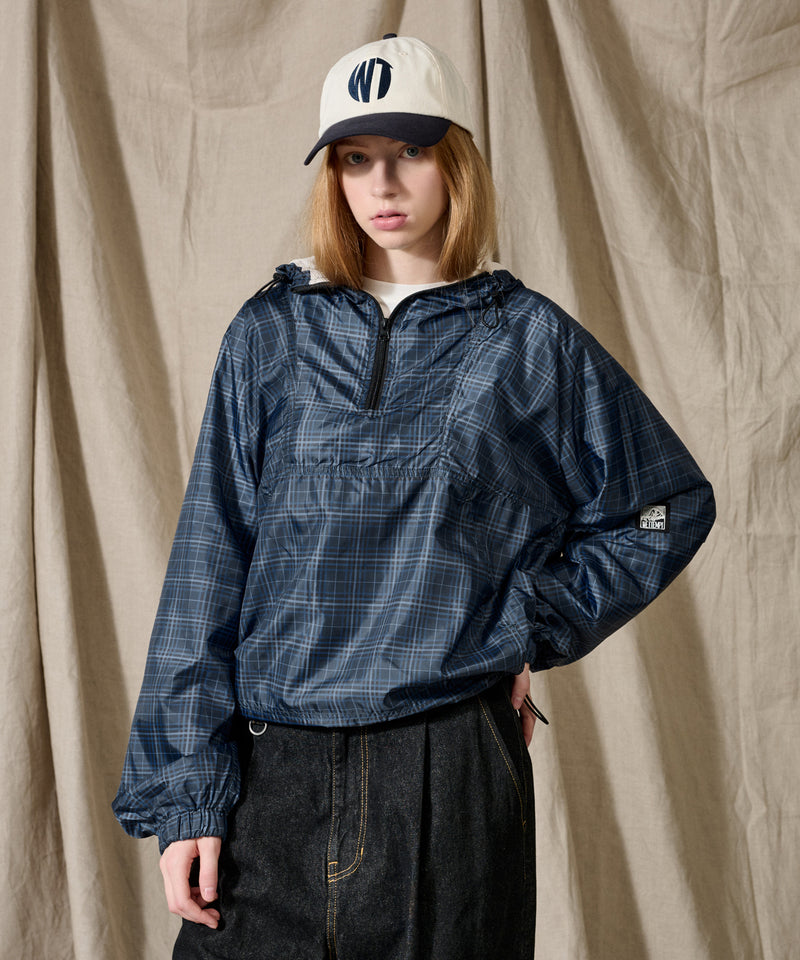 【WETTEMPT｜ウィテンプト】CHECKED ANORAK PARKA / チェックアノラックパーカー