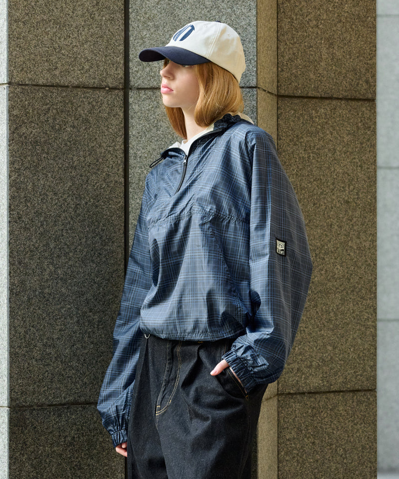 【WETTEMPT｜ウィテンプト】CHECKED ANORAK PARKA / チェックアノラックパーカー