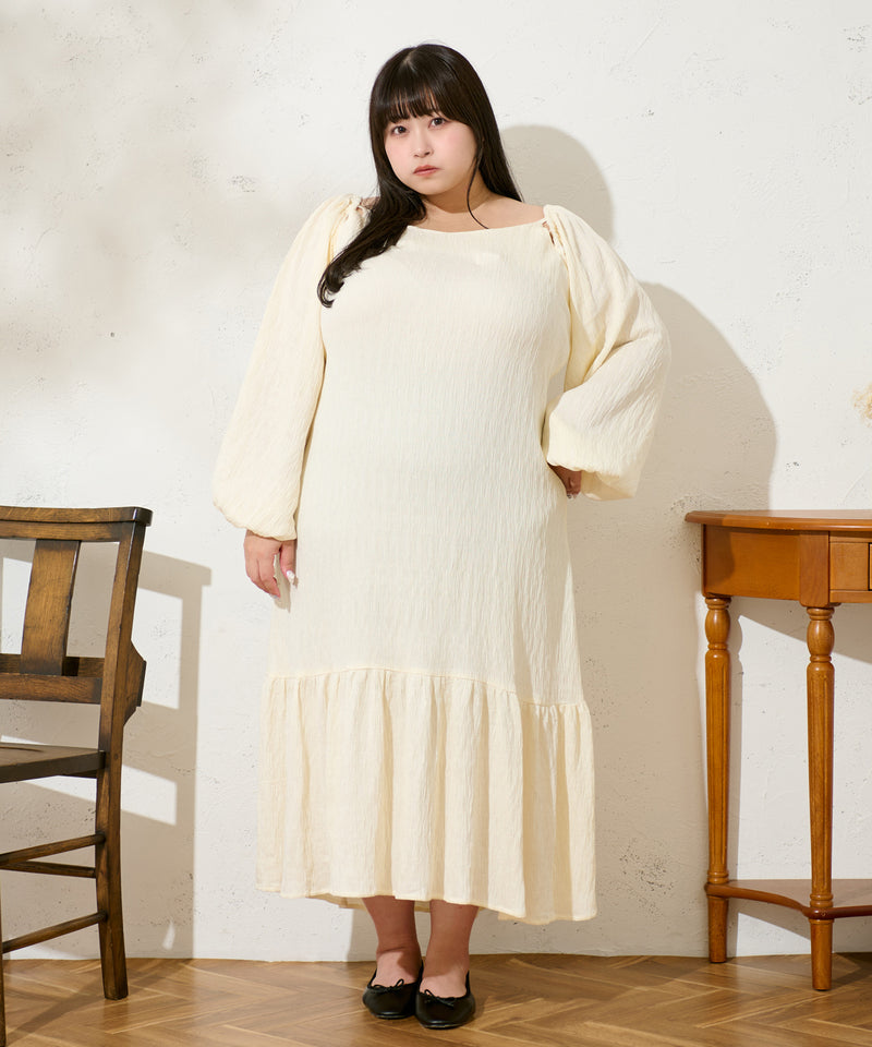 MULTIWAY JACQUARD ONE PIECE / 3wayジャガードロングワンピース