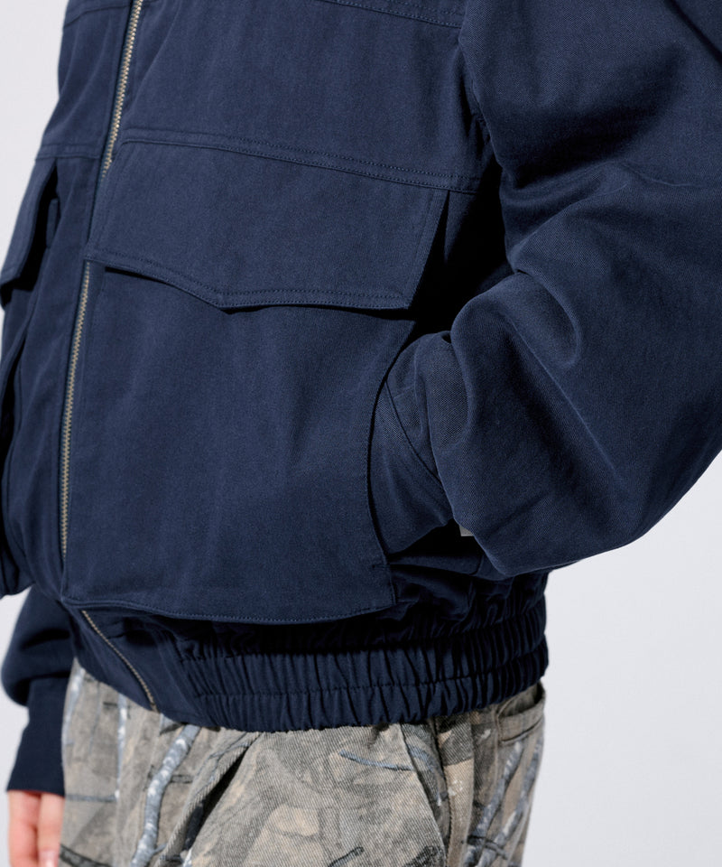 【WETTEMPT｜ウィテンプト】TWILL HUNTING BLOUSON /ツイルハンティングブルゾン