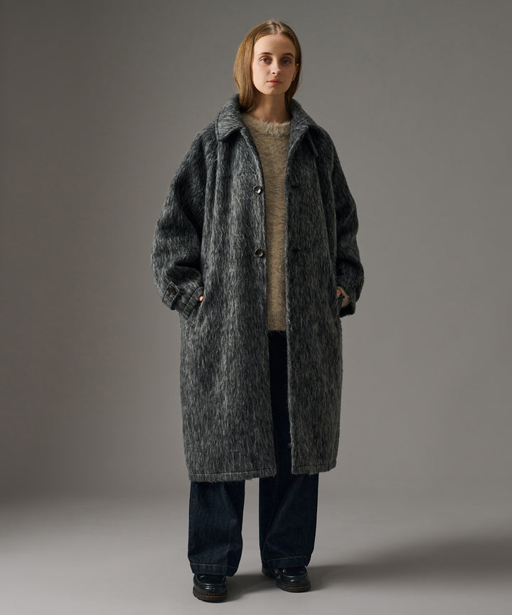 美品 Luan 2WAY SHAGGY COLLAR COAT Sサイズ　完売品 Luan】2WAY SHAGGY COLLAR COAT（XS）