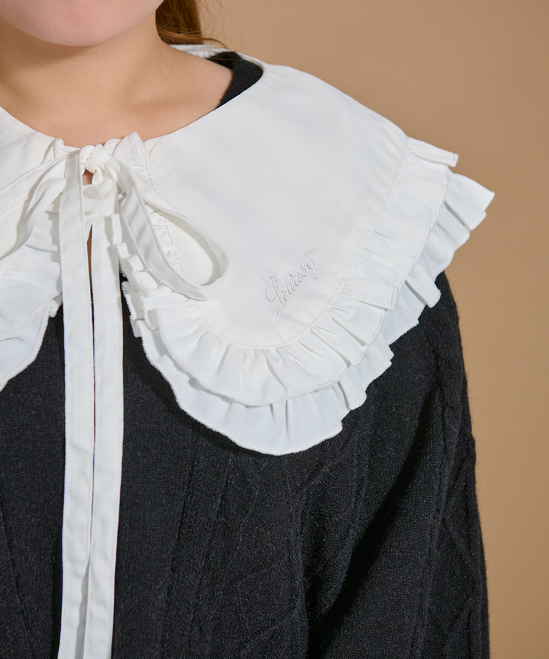 【予約商品】FRILLS FALSE COLLAR/フリル付け襟