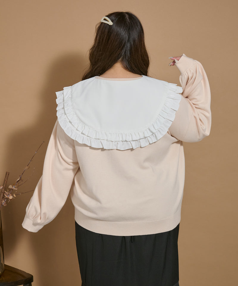 【予約商品】FRILLS FALSE COLLAR/フリル付け襟