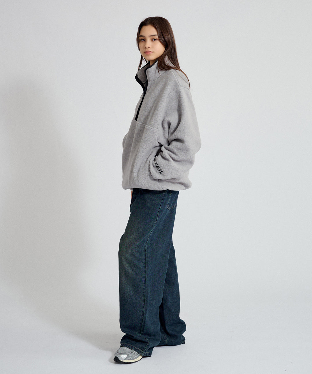 Ameri VINTAGE - HALF ZIP BOA TOPS ベージュ Ameri VINTAGE - HALF ZIP BOA TOPS ベージュ の通販 by Ameri
