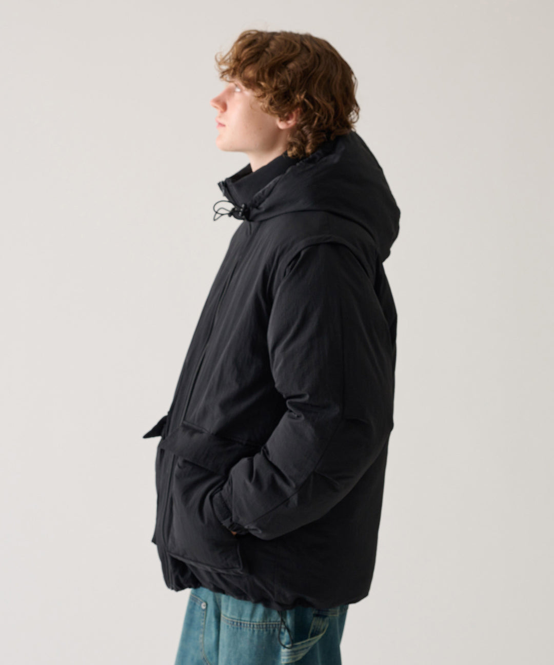 WETTEMPT｜ウィテンプト】4WAY DETACHABLE PADDING JACKET