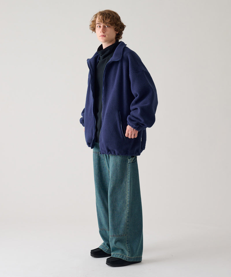 【WETTEMPT｜ウィテンプト】STAND NECK BOA FLEECE BLOUSON / スタンドネックボアフリースブルゾン