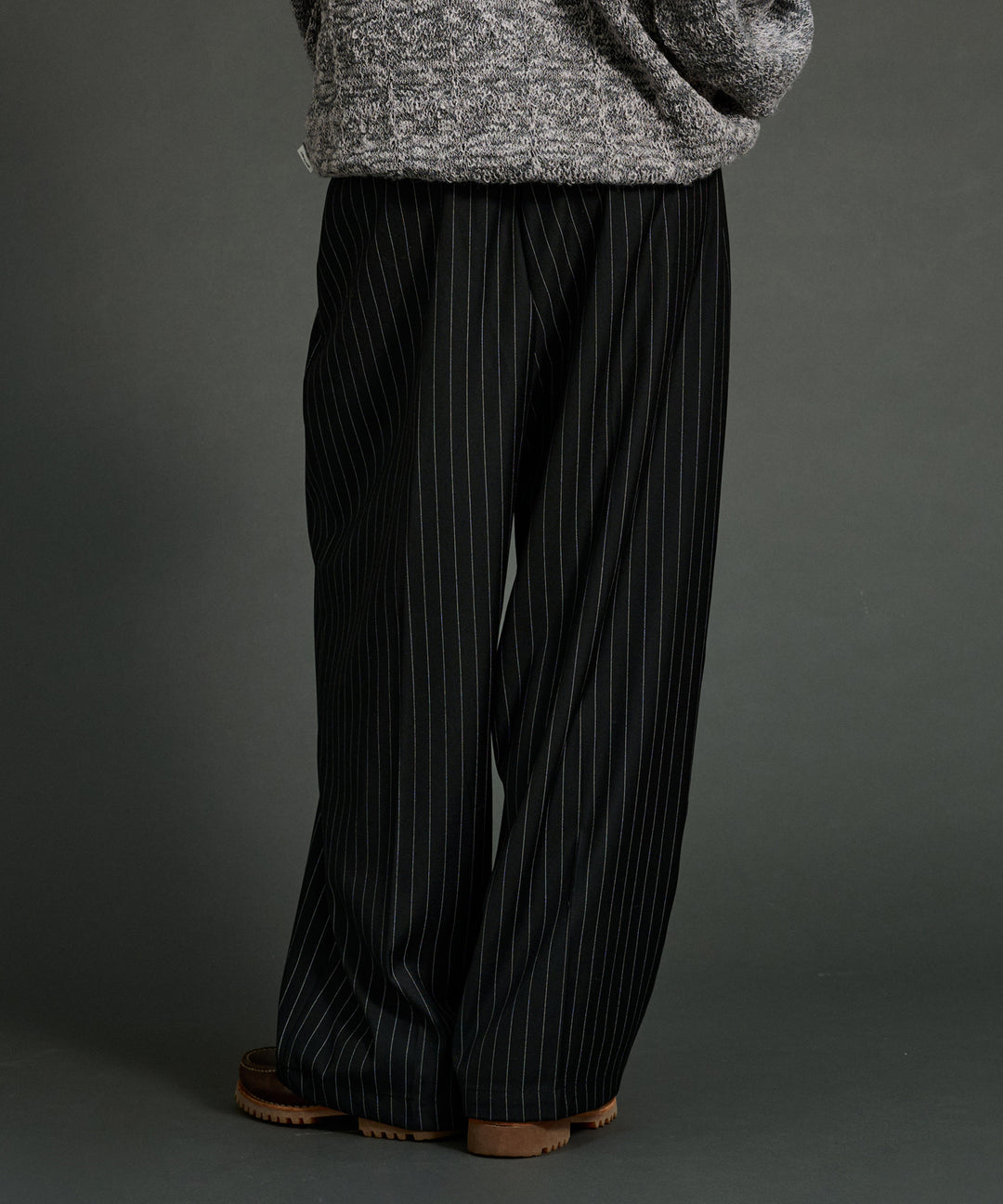 WETTEMPT｜ウィテンプト】 2 TUCK EASY STRIPE SLACKS