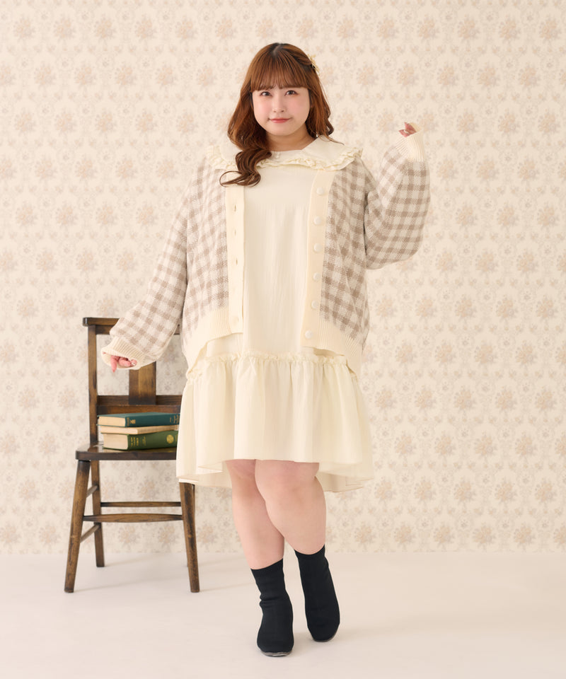 FRILL SAILOR MINI DRESS/フリルセーラーミニワンピース