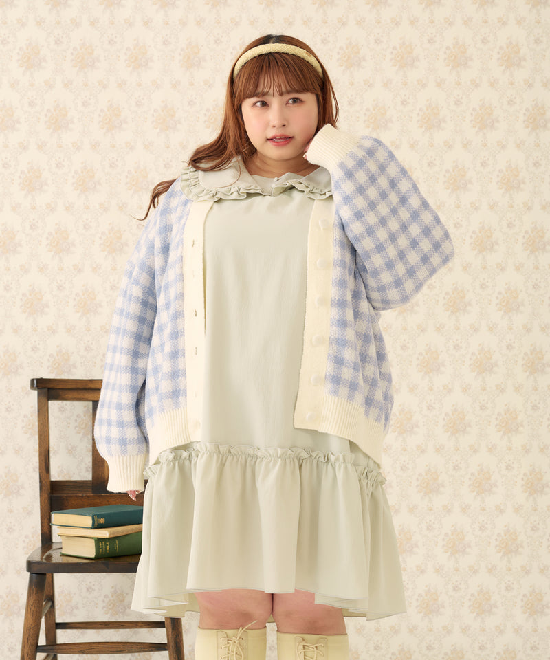 FRILL SAILOR MINI DRESS/フリルセーラーミニワンピース