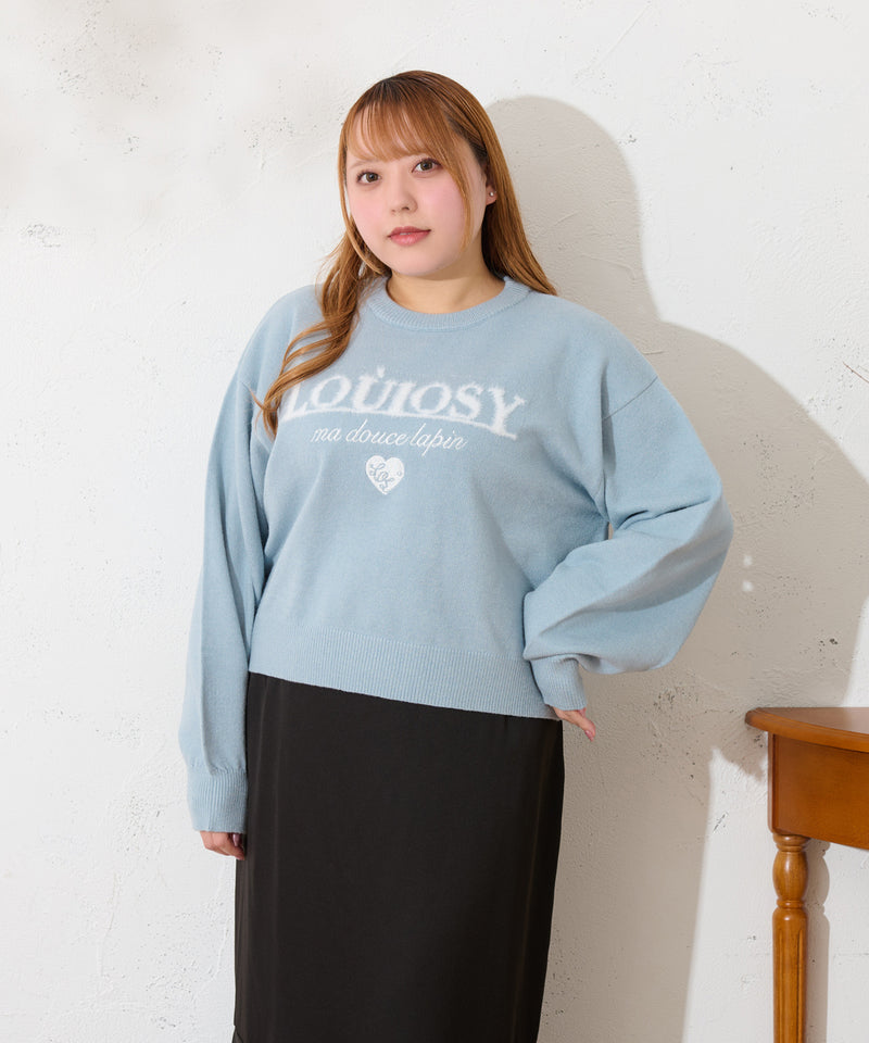 JACQUSRD LOGO KINIT PULLOVER / ジャガードロゴニットプルオーバー