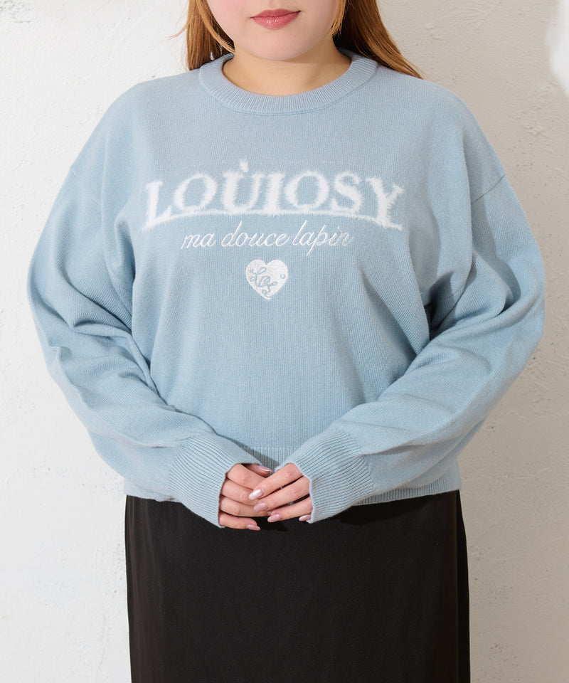 JACQUSRD LOGO KINIT PULLOVER / ジャガードロゴニットプルオーバー