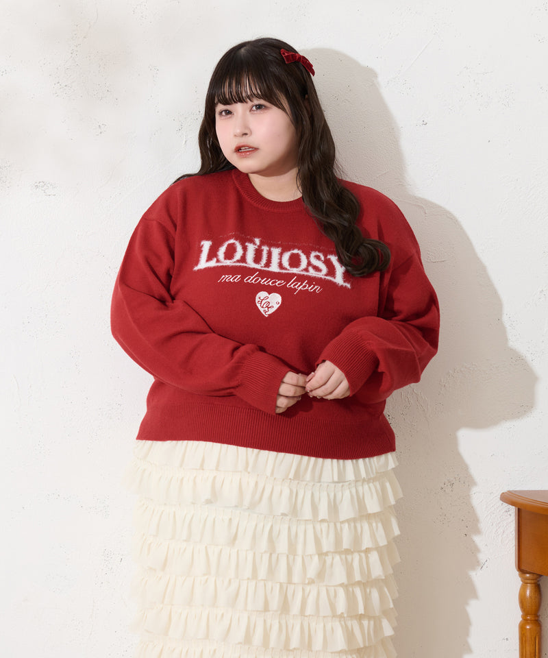 JACQUSRD LOGO KINIT PULLOVER / ジャガードロゴニットプルオーバー