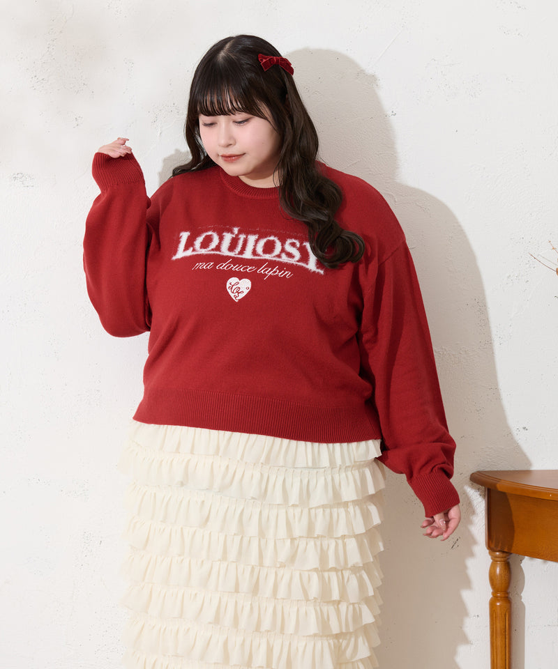 JACQUSRD LOGO KINIT PULLOVER / ジャガードロゴニットプルオーバー