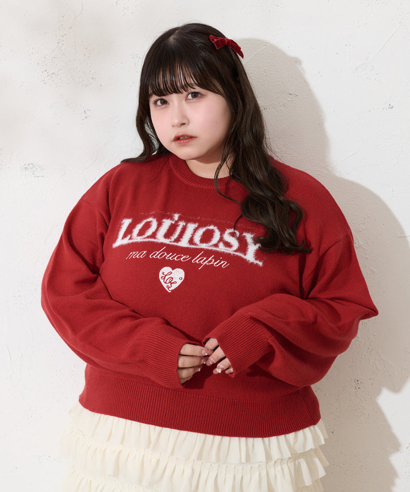 JACQUSRD LOGO KINIT PULLOVER / ジャガードロゴニットプルオーバー