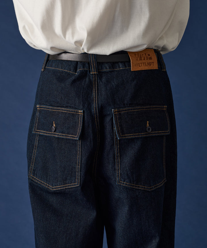 WETTEMPT｜ウィテンプト】WIDE BAKER DENIM PANTS /ワイド